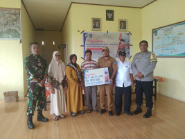 Penyaluran Bantuan Langsung Tunai Dana Desa ( BLT DD ) Triwulan  Ke I (Satu) Januari s.d Maret  Tahun Anggaran 2025 Desa Barumadehe Kecamatan Kao Teluk Kabupaten Halmahera Utara Provinsi Maluku Utara